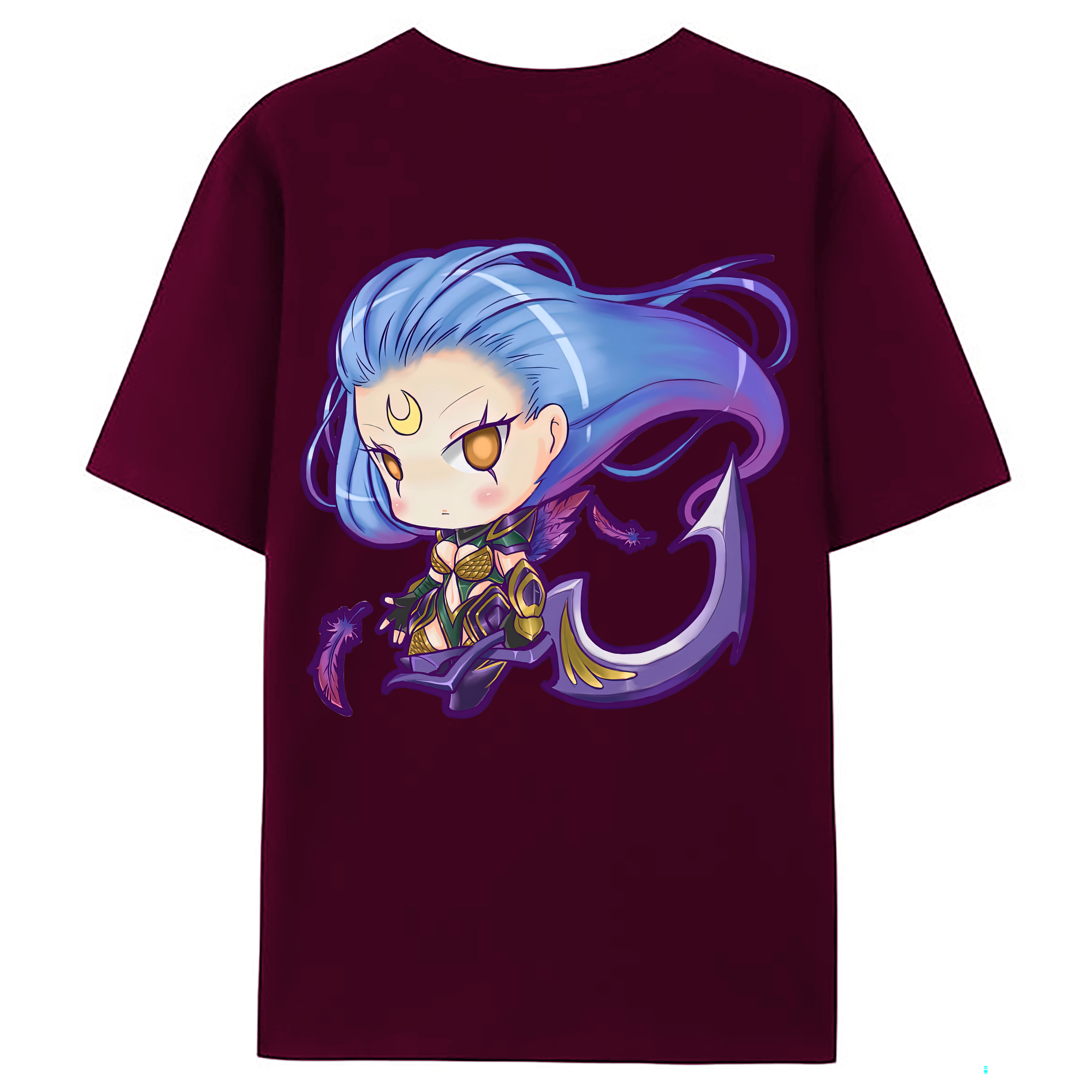 （画像用） リーグ・オブ・レジェンド League of Legends LOL レディース半袖Tシャツ(バックプリント)